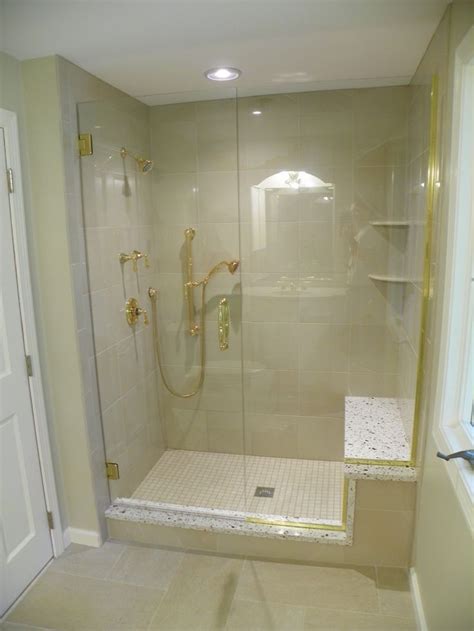 Showers: stunning shower stalls Kohler Walk In Shower ... Glass ...