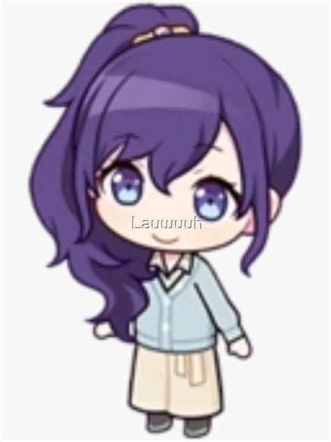 "Asahina Mafuyu-chibi" Sticker for Sale by Lauwuuh | Redbubble