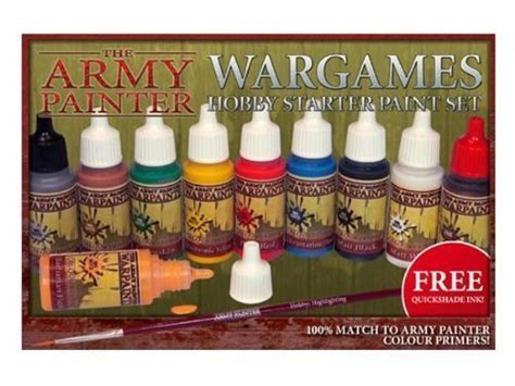 The Army painter Warpaints Wargames Hobby Starter Paint Set WP8003 (Old ...