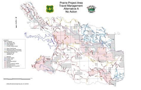 Black Hills National Forest Park Map - custer North Dakota • mappery