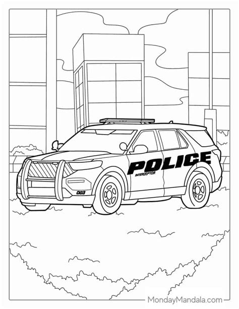 20 Police Car Coloring Pages (Free PDF Printables), 45% OFF