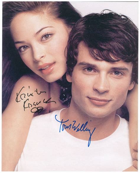 Kristin Kreuk Tom Welling..ahhh, I miss them together on TV ...