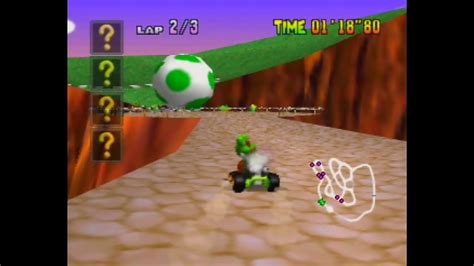 Mario Kart 64 - Yoshi Valley [N64] - YouTube