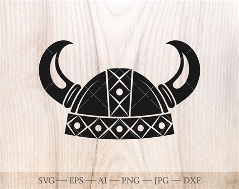 Viking Helmet SVG, Viking Clipart, Viking Silhouette, Helmet Svg ...