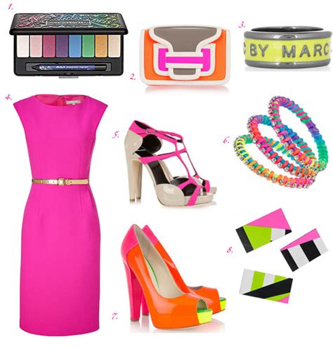 The Power Of Fashion: Trend: Neon Colors