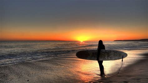 Sunset Beach Surfing Wallpapers - Top Free Sunset Beach Surfing ...