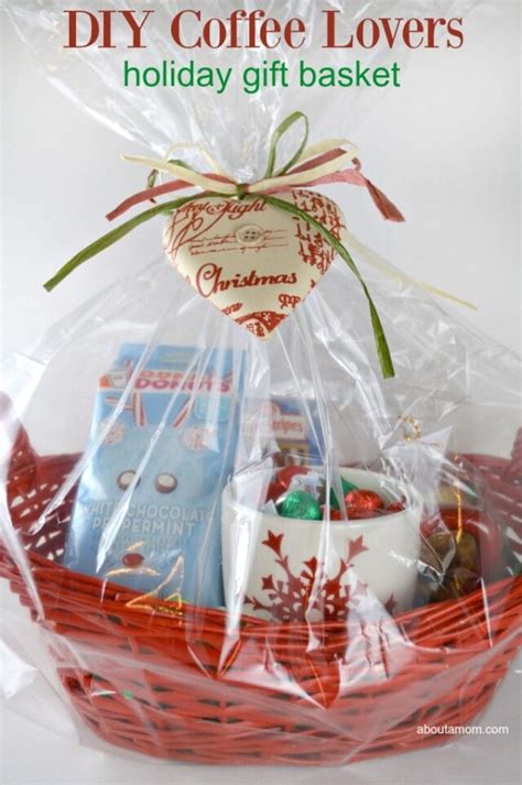 DIY Holiday Coffee Lovers Gift Basket - About a Mom