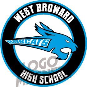 WEST-BROWARD-HS-BOBCATS.jpg Custom Car Magnet - Logo Magnet