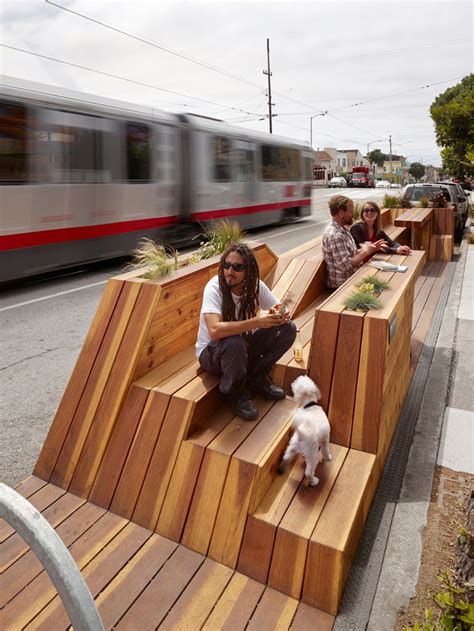 San Francisco Replaces Street Parking With The Sunset Parklet