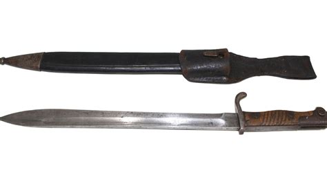 Beautiful WW1 German G98 Butcher Bayonet With Scabbard and Frog - MJL ...