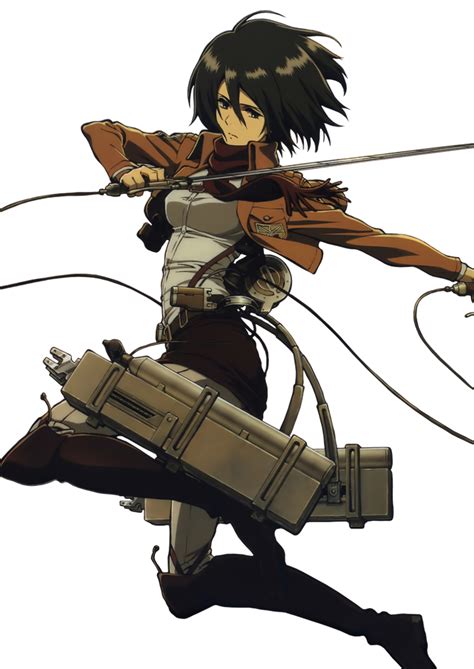 Mikasa Ackerman Render by Buntglass on DeviantArt