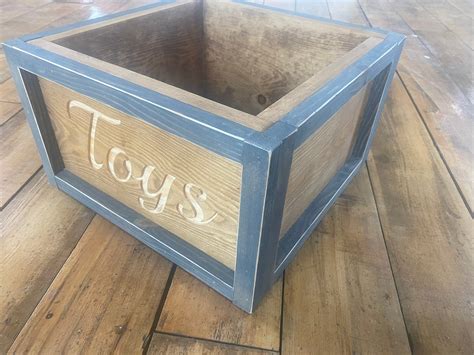 Dog Toy Box Personalized Dog Toy Storage Dog Toy Bin Dogs - Etsy