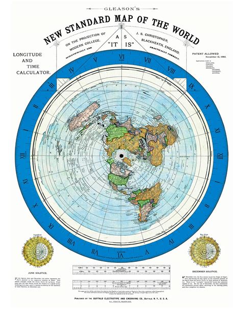 Buy Riley Creative Solutions 1892 Flat Earth - Alexander Gleason's New ...