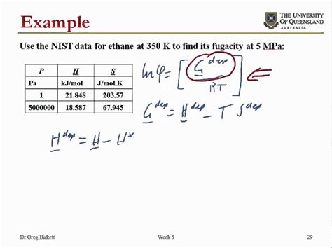 Fugacity from EOS and NIST - YouTube