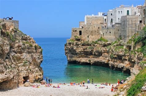 Foap.com: Famous beach of Polignano a mare of Bari, southern Italy ...