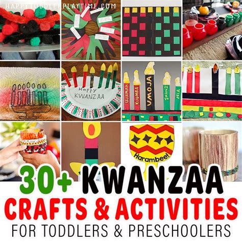 30+ of the Best Kwanzaa Crafts and Activities for Kids - Happy Toddler ...