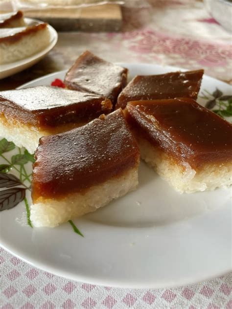 Kuih Seri Muka Recipe (Malay Steamed Glutinous Rice With Palm Sugar ...