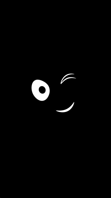 Black Smile Wallpaper - Black Wallpaper HD