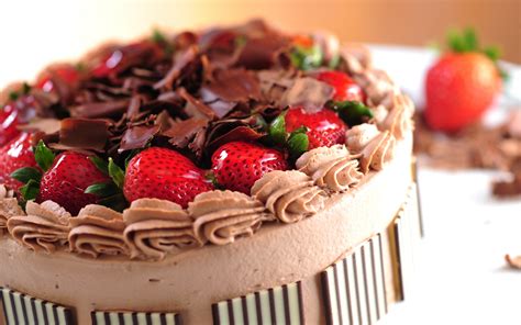 Food Dessert Cake Strawberries Berries Sweet wallpaper | 2560x1600 | #24413