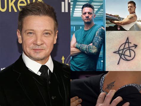 How many tattoos does Jeremy Renner have? Design and meaning explored