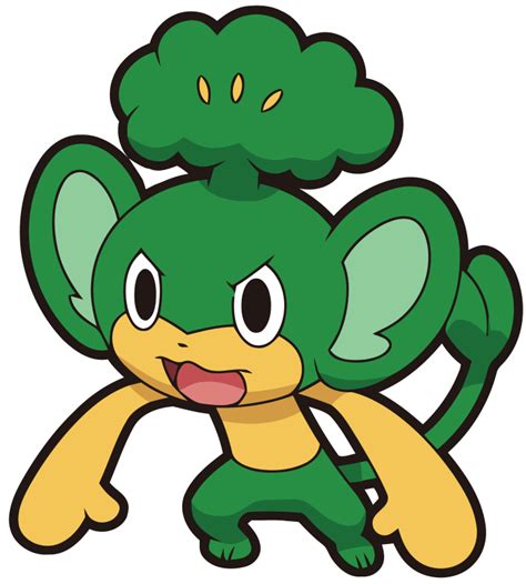 Pansage | Pokémon Wiki | FANDOM powered by Wikia | Cute pokemon ...