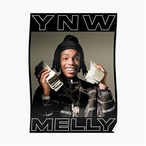 "YNW MELLY" Poster for Sale by yoedhistiera | Redbubble