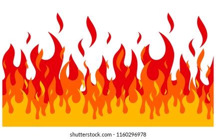 Fire Flame Background Fire Banner Vector Stock Vector (Royalty Free ...