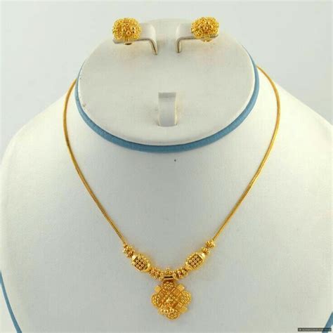 One Tola Gold Set || Light Weight Gold Necklace Set || Gold Set New ...