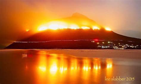 Cape Town Photos Today as Fires Continue on Hottest Day in 100 Years ...