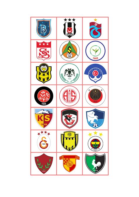 Logos: Turkish Super Lig 2020-21 Quiz - By MetBob