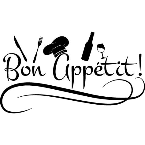 Sticker Bon appétit du chef | Food logo design inspiration, Bon appetit ...