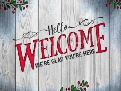 Wooden Christmas Welcome Still | Playback Media | Still Backgrounds ...