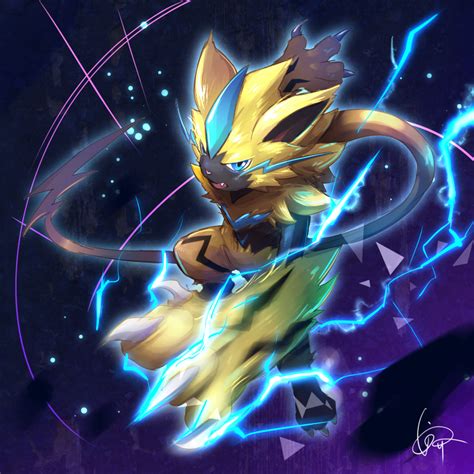 Zeraora by Inosuke-0101 Pokemon Zelda, Pokemon Real, Wiki Pokemon ...