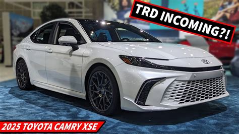 *Hands On* The New 2025 Toyota Camry XSE is Foreshadowing a TRD Camry ...