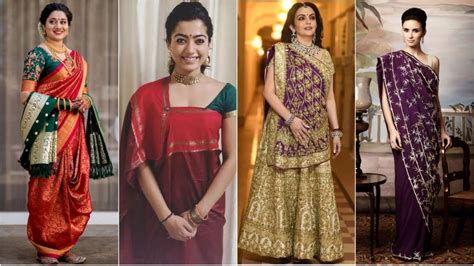 From Maharashtrian to Nivi drape: 6 stunning traditional saree drapes ...