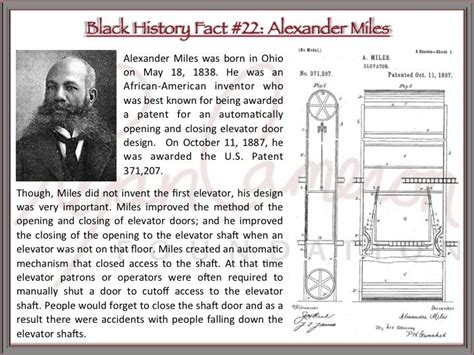 Black History Fact #22: Alexander Miles Alexander Miles was an African ...