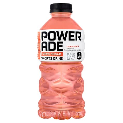 Powerade Zero Sugar Citrus Peach,