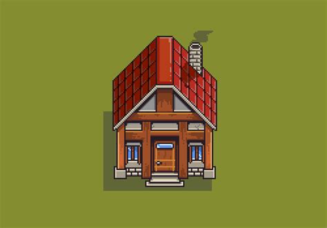 Pixel house