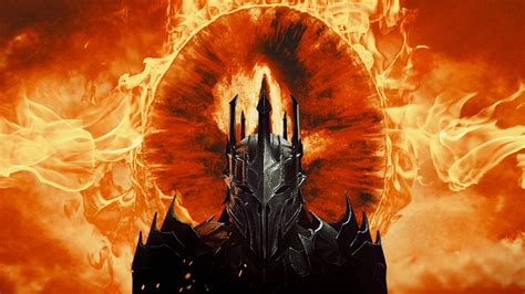 Download Necromancer And Eye Of Sauron Wallpaper | Wallpapers.com