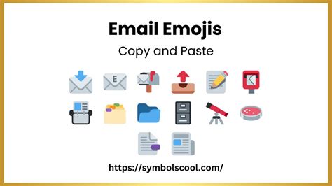 Email Emojis Copy and Paste