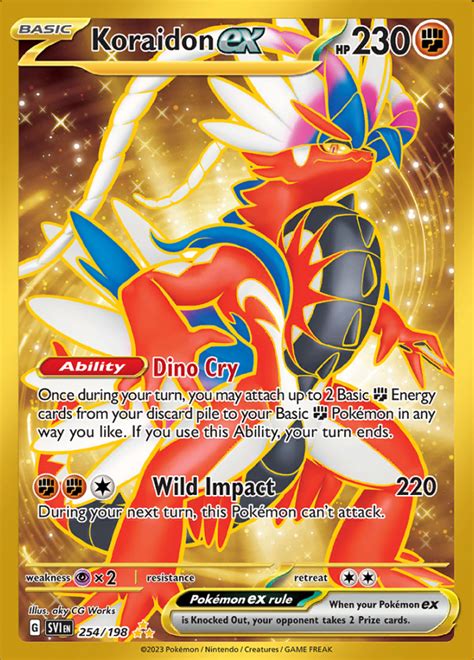 Koraidon EX - Scarlet & Violet - Hyper Rare - Pokemon TCG - DigitalTQ