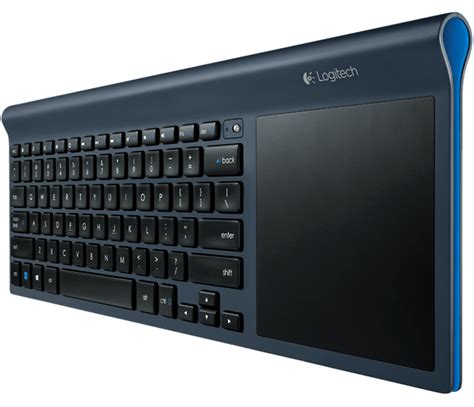 TK820 Wireless All-in-One Keyboard with Touchpad for Windows 8 - Logitech