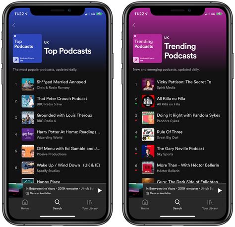 Spotify Launches Top and Trending Podcast Charts By Region - MacRumors