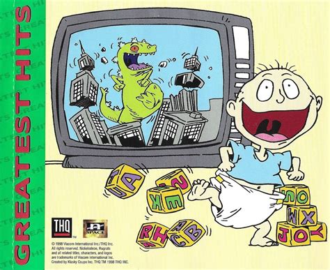 Rugrats: Search for Reptar cover or packaging material - MobyGames