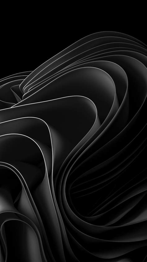 Black Abstract Wallpaper