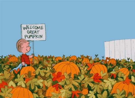 Charlie Brown GIF - Charlie Brown The Great Pumpkin Halloween ...