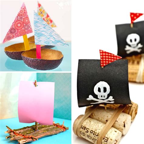 20 Fun & Creative Boat Crafts for Kids | DIY Nautical Projects