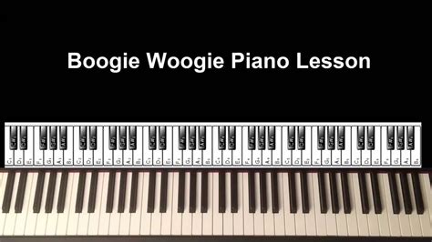 Boogie Woogie Piano Lesson - Piano Understand