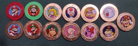 My collection of Mario coins from Wonderball : r/Mario