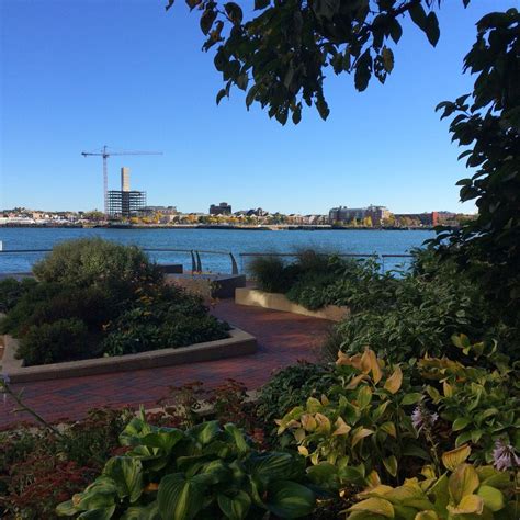 The view of the harbour outside the Battery Wharf Hotel, Boston, MA ...